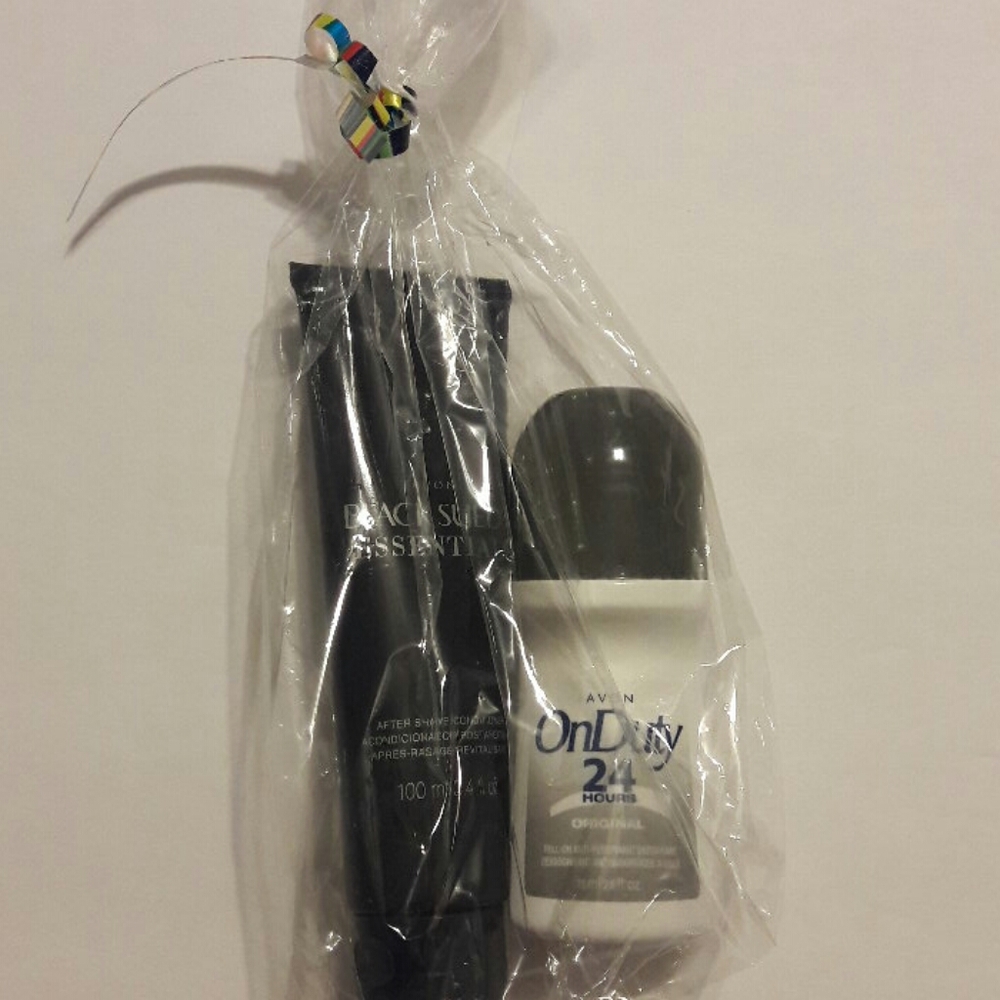 Avon Blacksued aftershave & OnDuty 24hr roll-on